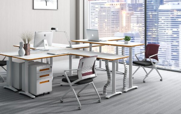 height adjustable desk workstation 600x378